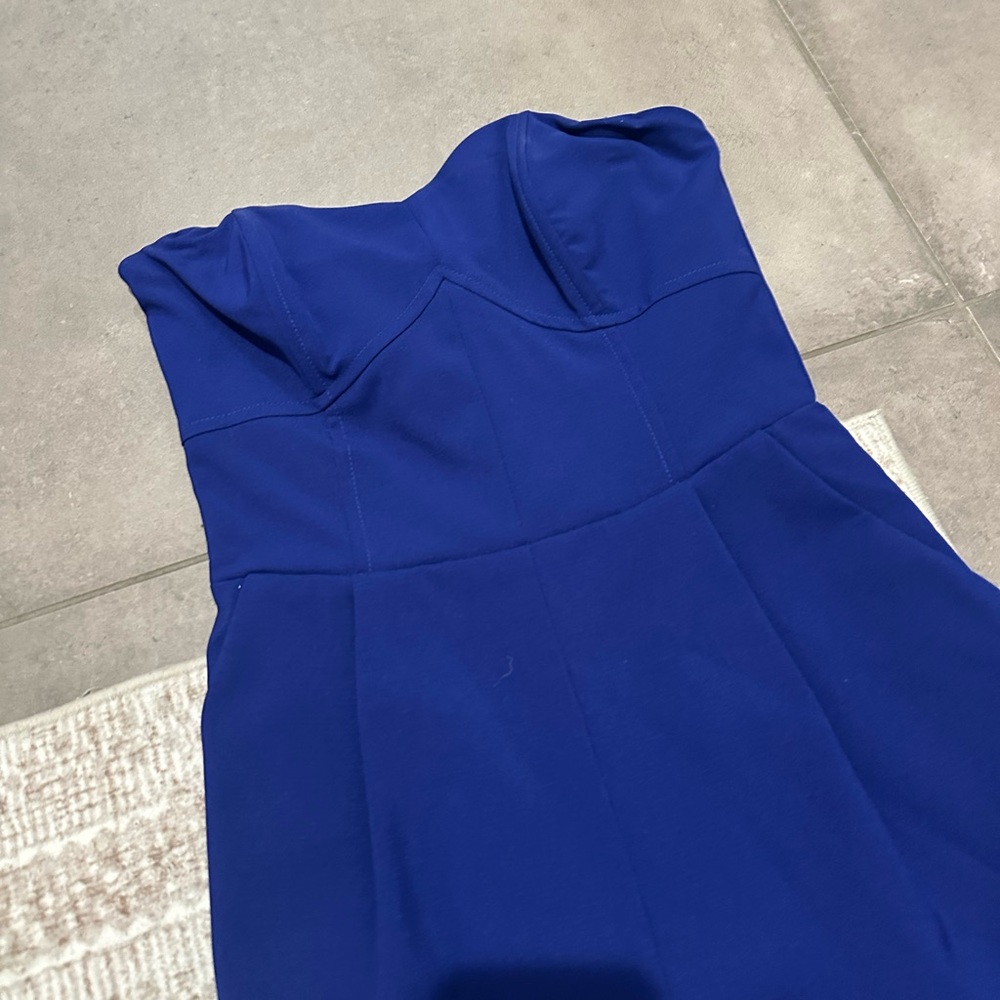 Adelyn Rae Royal Blue Jumpsuit - Picture 2 of 4